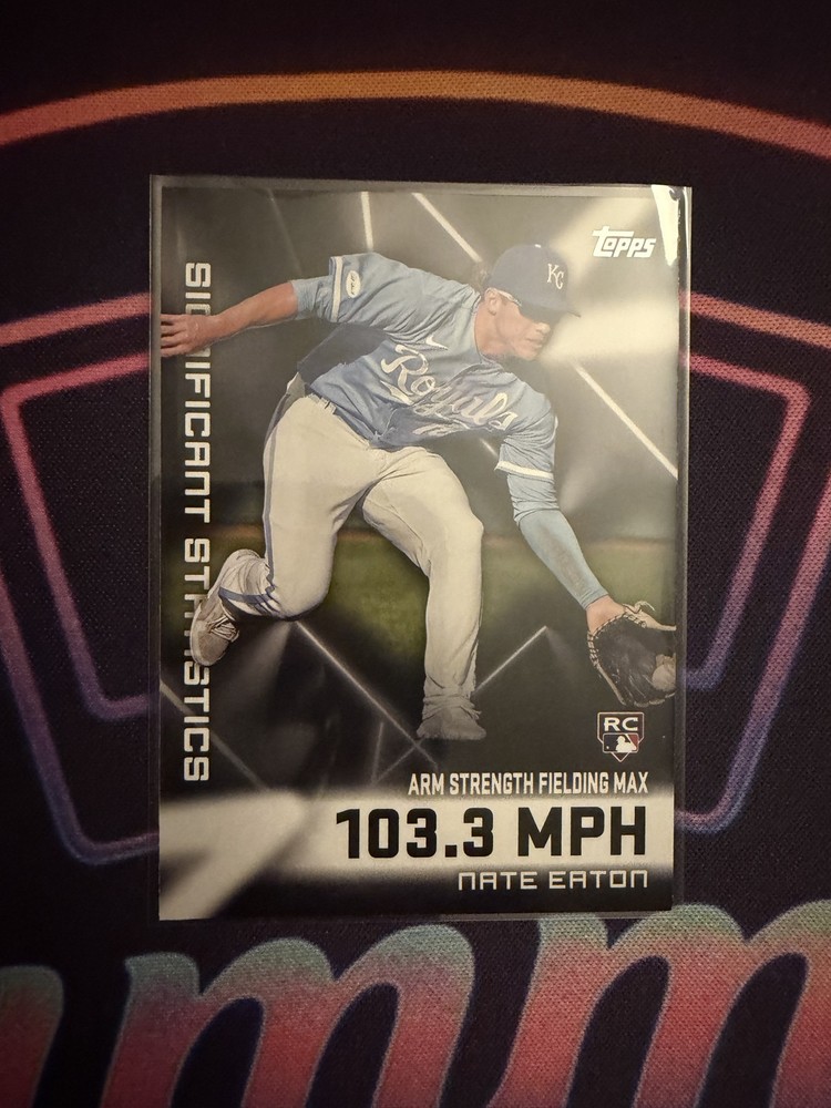 2023 Topps Series 2 - Significant Statistics Nate Eaton #SS-25 (RC)
