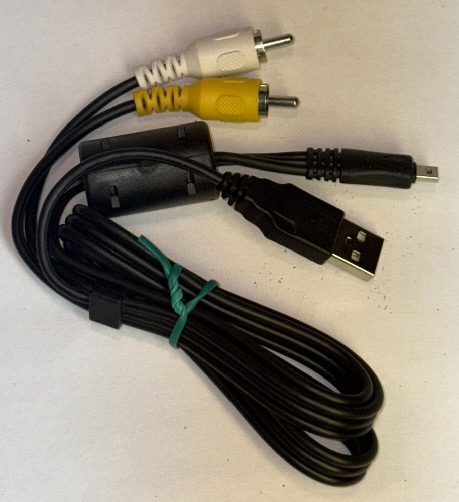 USB/AV Combo Cord For Fujifilm Finepix S3300 & Other S Series Digital Cameras