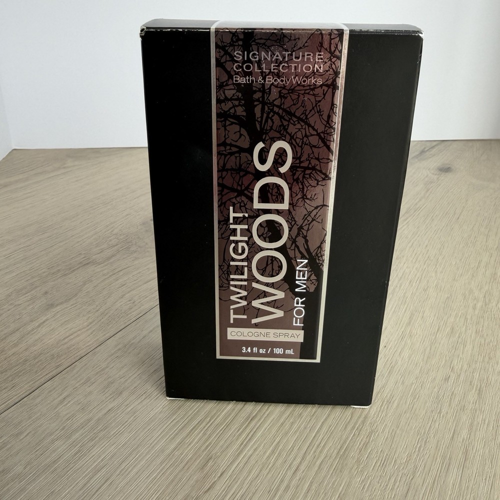 Twilight Woods Mens Cologne FULL Bath & Body Works Spray 3.4 fl oz Discontinued