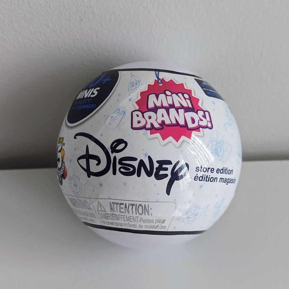 ZURU 5 Surprise Mini Brands Disney Store Series 1 Mystery Capsule Sealed