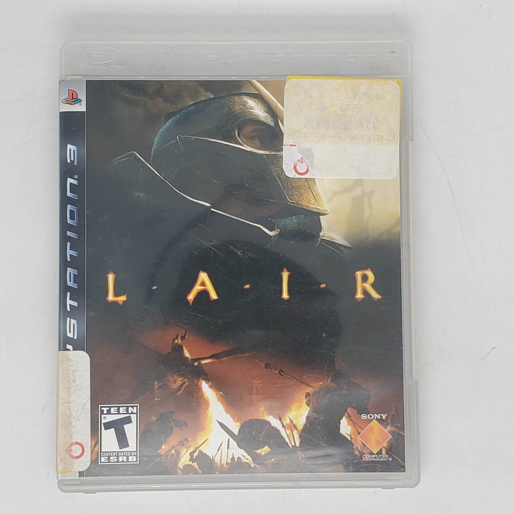 Lair PlayStation 3 PS3 CIB Complete w Manual Tested And Working Good Condition.