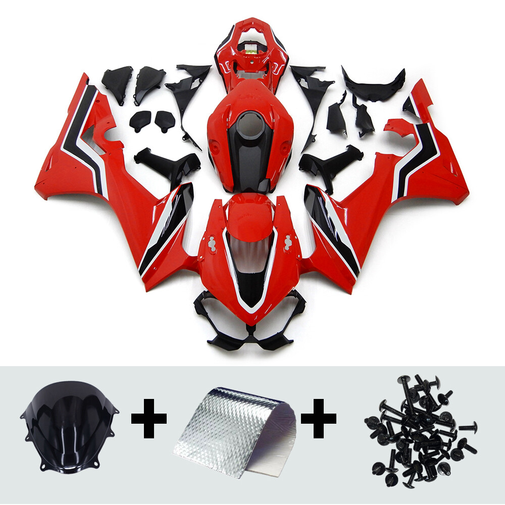 Red Black Bodywork Kit For Honda 2017 2018 2019 2020 CBR1000RR Injection Fairing