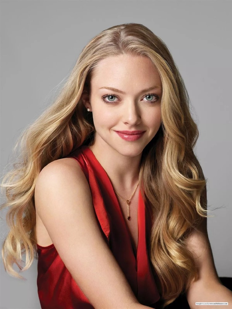 Amanda Seyfried Posing Red Shirt 4x6 Picture Celebrity Print