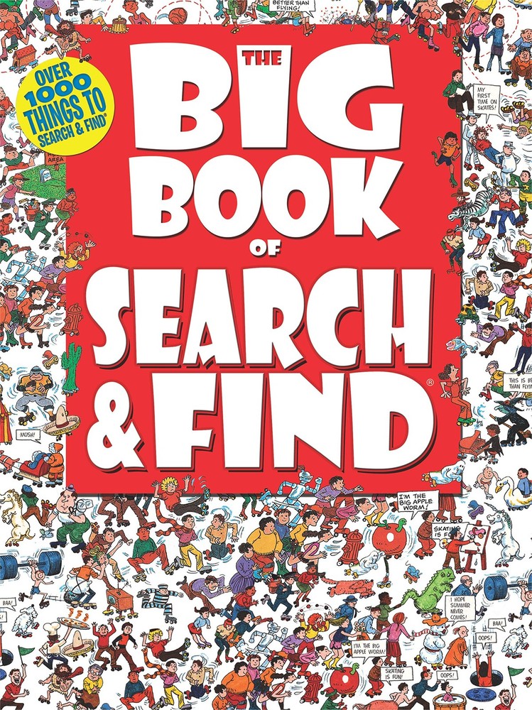 The Big Book of Search & Find – Hidden Object Picture Puzzle Book for Kids...