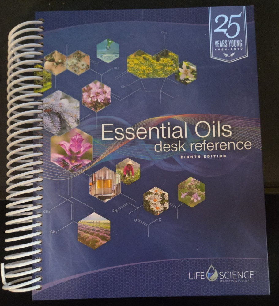 NEW 8th Edition Essential Oils Desk Reference by Life Science Publishing Book