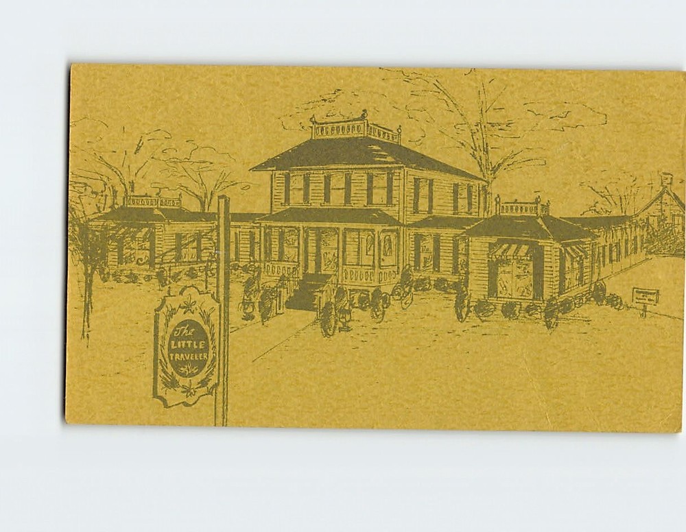 Postcard The Little Traveler Geneva Illinois USA