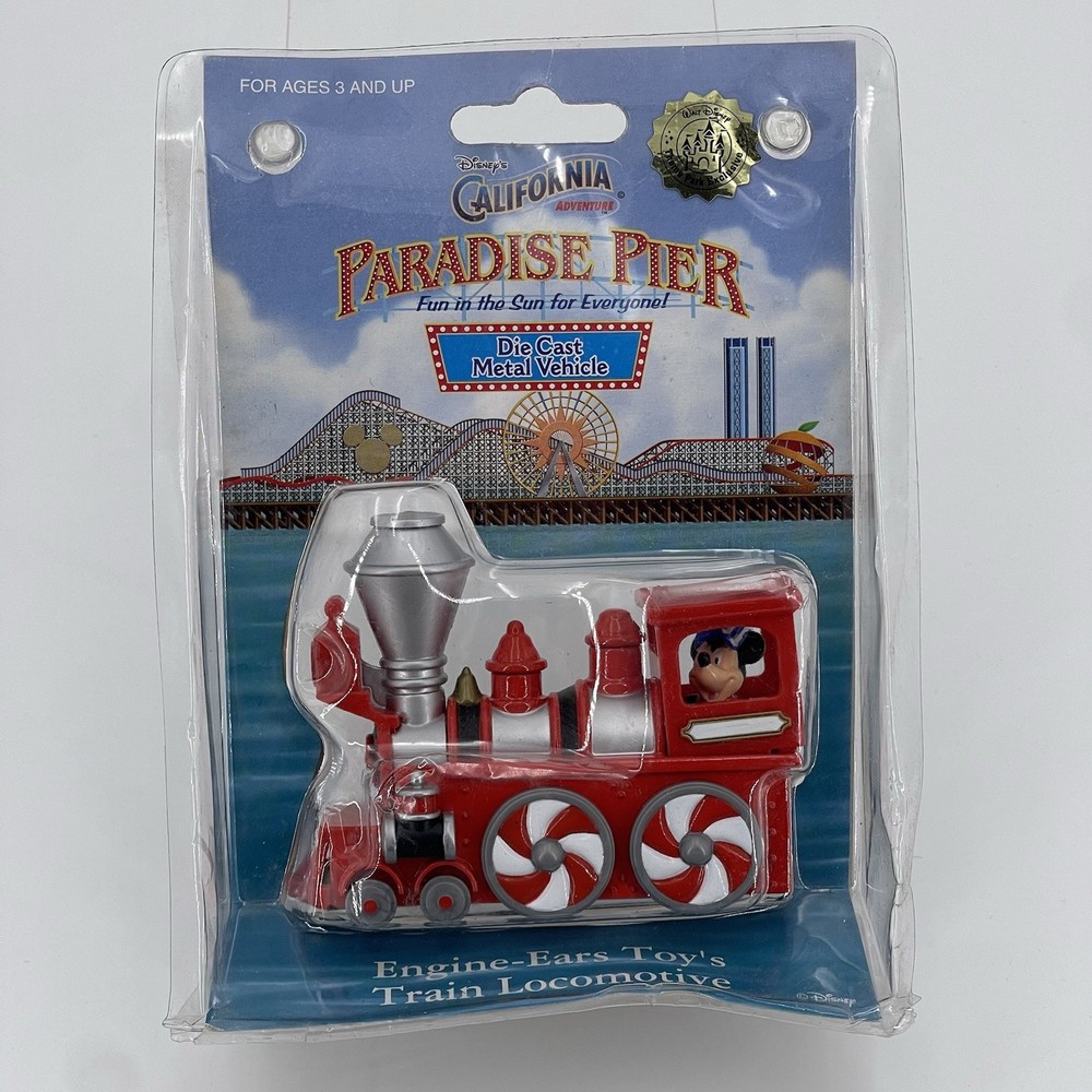Disney’s California Adventure Paradise Pier Engine-Ears Toy’s Train Locomotive