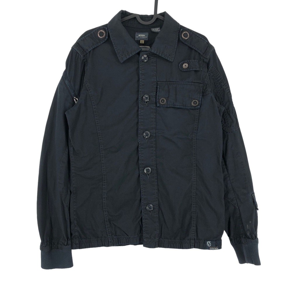 G-STAR RAW Men Sniper Overshirt Bomber Jacket Size M