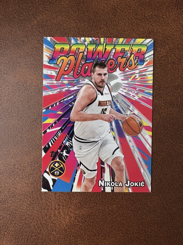 Nikola Jokic #PP-12 2025 Topps Power Players Insert Denver Nuggets M/NM