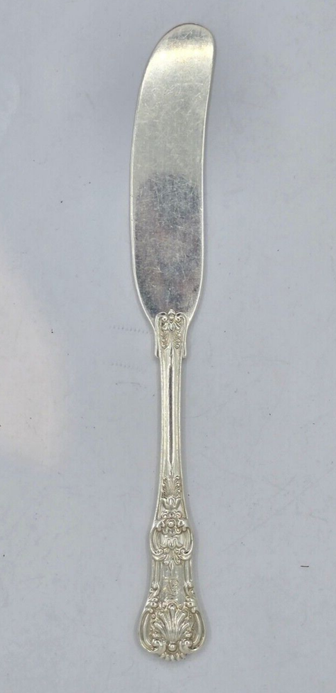 Vintage Tiffany and Co Sterling Silver English King Flat Handle Spreader