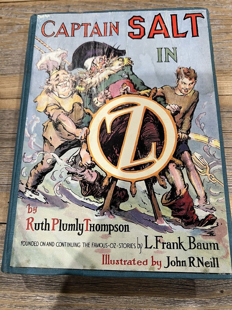 Captain Salt in Oz by Ruth Plumly Thompson 1936 Hardcover