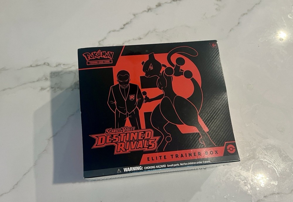 Pokémon TCG Destined Rivals Elite Trainer Box ETB New Factory Sealed