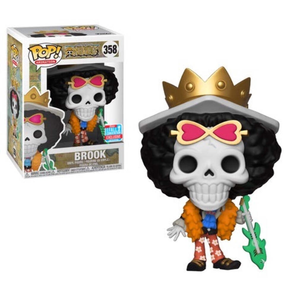 Funko POP! Animation: One Piece - Brook (2018 Fall Convention)(Damaged Box) #358