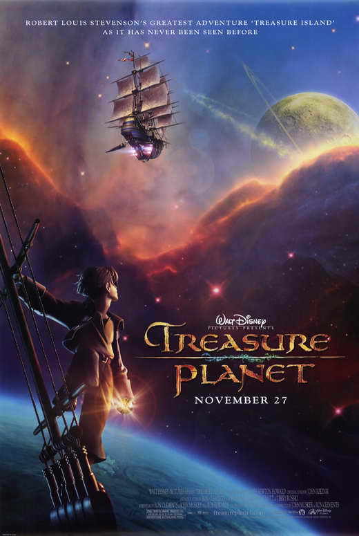 TREASURE PLANET Movie Poster [Licensed-NEW-USA] 27x40