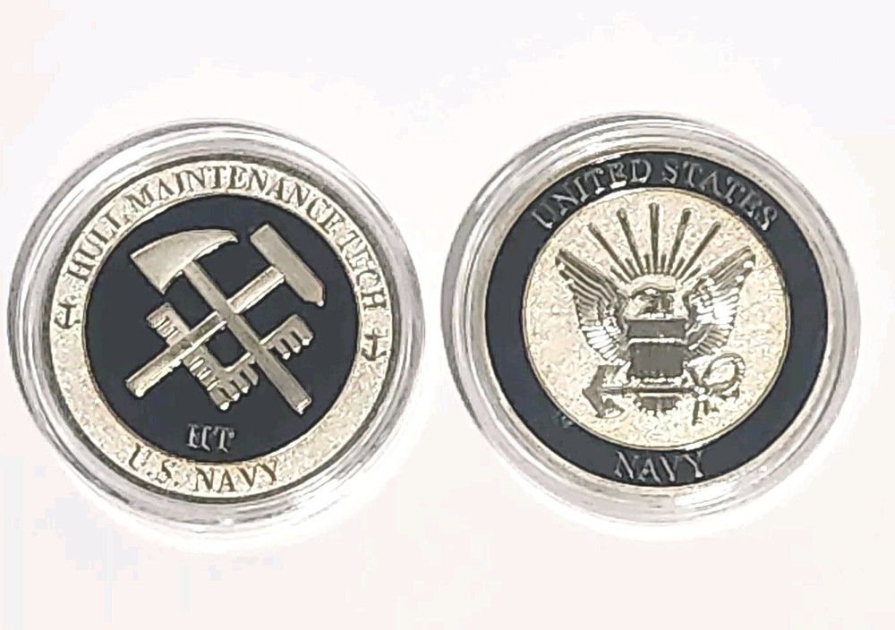 (1)US Navy Hull Technician/Challenge Coin/Excellent Gift Veteran/Active Duty