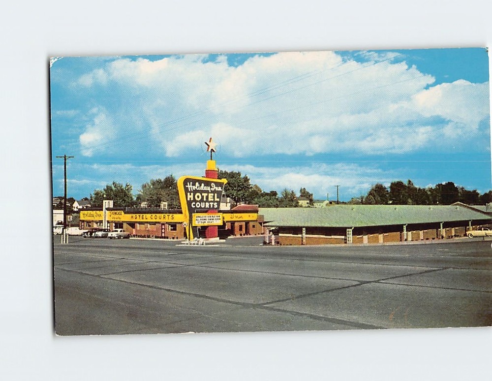 Postcard Holiday Inn Hotel Courts Memphis Tennessee USA