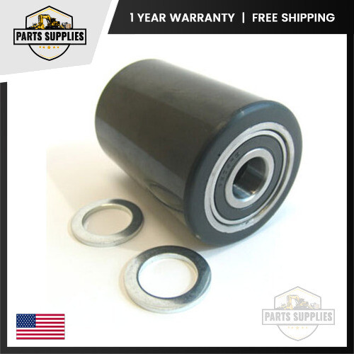 Ultra Poly on Steel Load wheel for Bishamon Pallet Jack BS-55 BS-65 BS 55 BS 65