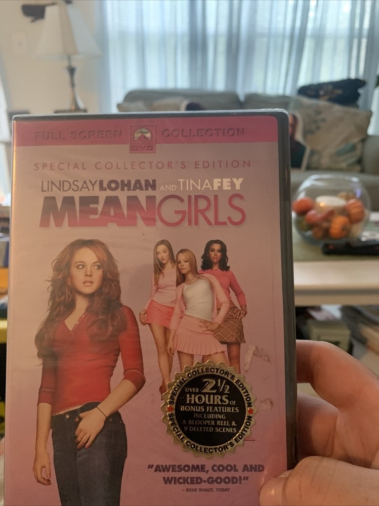 Mean Girls 2004 DVD Lindsay Lohan Full Screen New