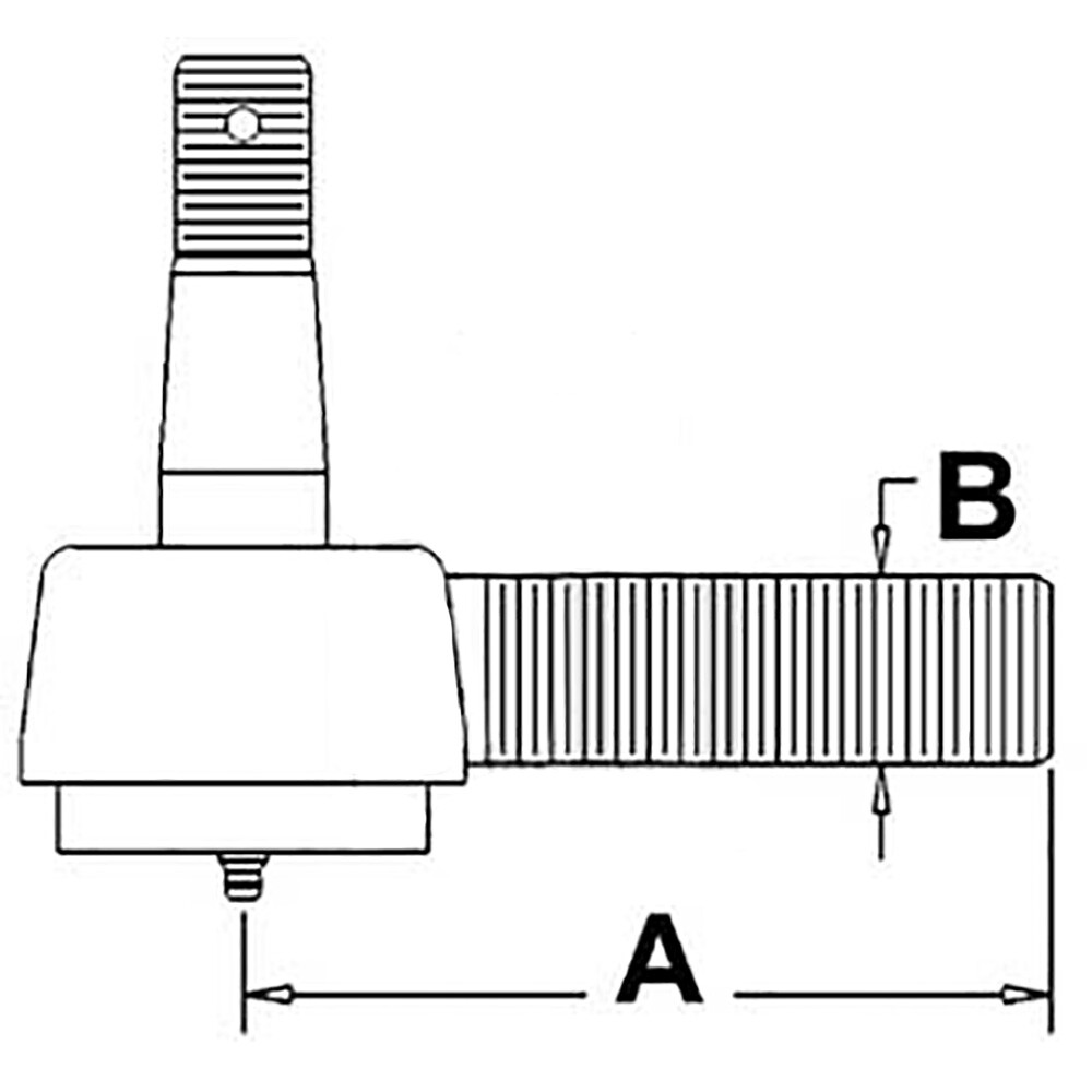 3071056R91 New RH Thread Drag Link End Fits Case-IH Tractor Models 354 364