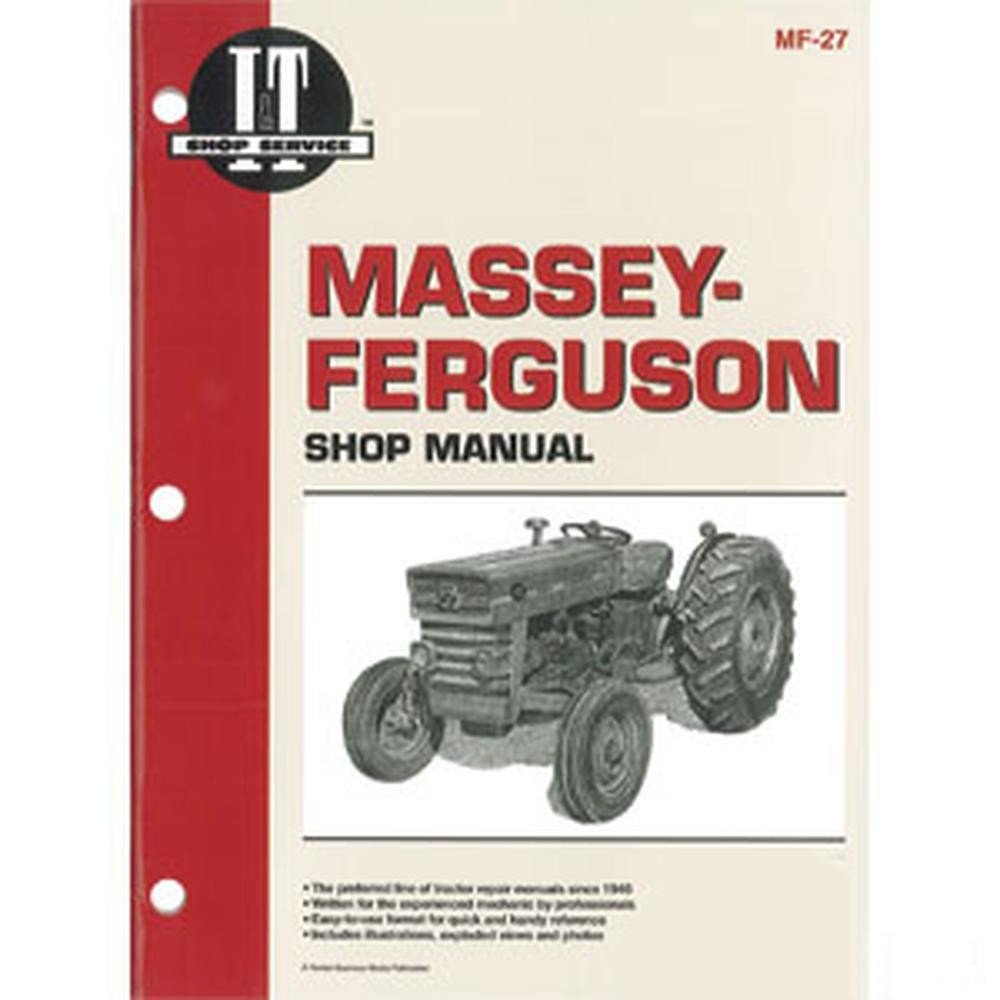 Shop Manual - Fits Massey Ferguson - ITMF27 - Replaces MF-27, MF27