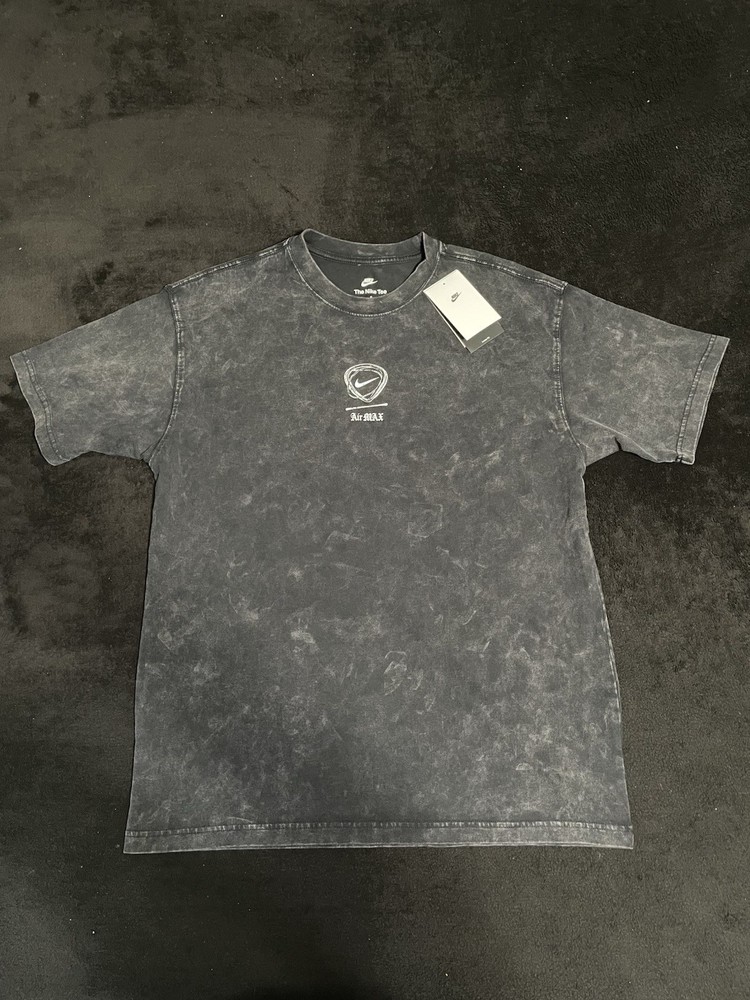 Black Vintage Nike Tee Size Medium Athletic Cut