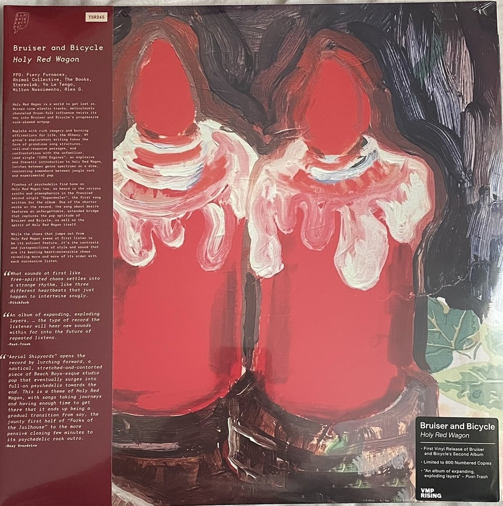 Bruiser And Bicycle - Holy Red Wagon Vinyl Me Please Exclusive VMP LP Red Sealed