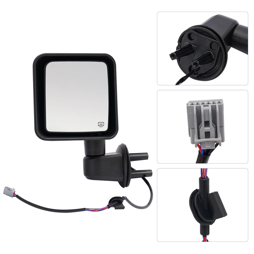 For Jeep Renegade 2015-2020 2021 2022 2023 Mirrors Driver Left Side Heated Hand