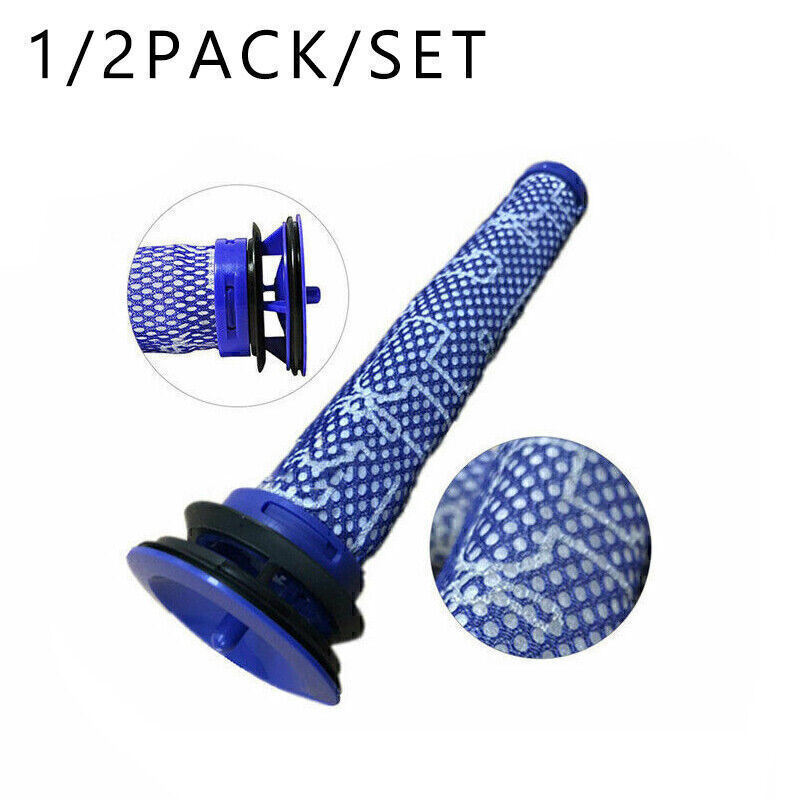 2-Pack Replacement Filters Compatible with Dyson V6 V7 V8 DC58 DC59 Animal Vacuum Cleaners