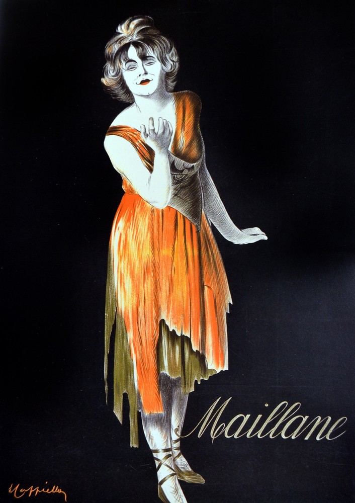 10740.Poster decoration.Home interior.Room art wall design.Cappiello Maillane