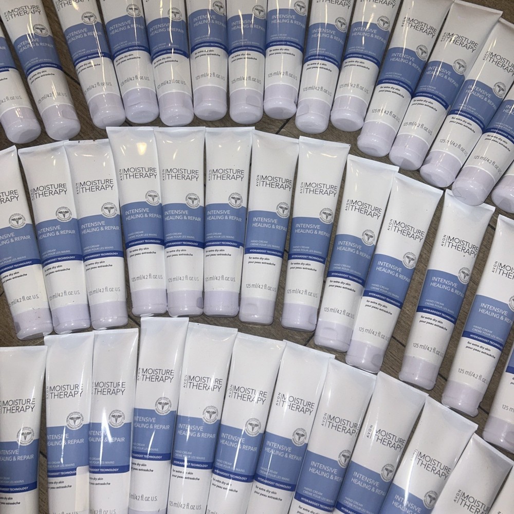12 X  AVON MOISTURE THERAPY HAND CREAM INTENSIVE HEALING & REPAIR
