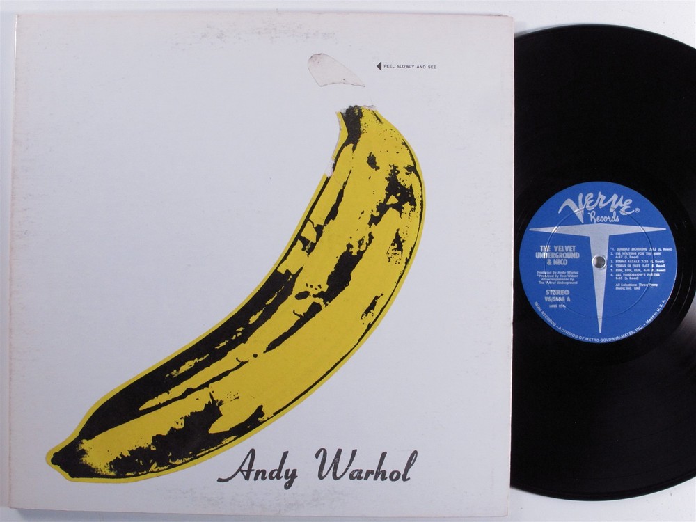 VELVET UNDERGROUND & NICO Self Titled VERVE V6-5008 LP sticker gatefold d