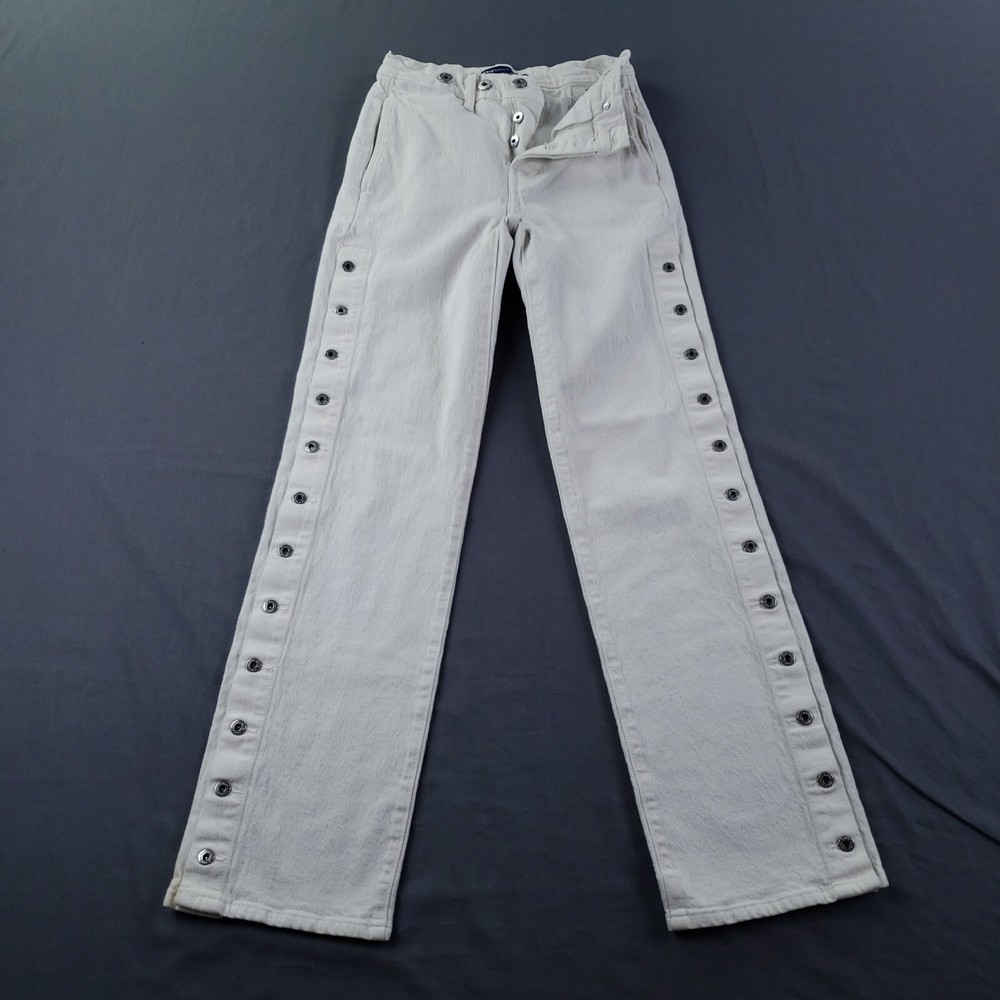 Levis Made & Crafted Womens 24x32 White Artillery Jeans Blue Tab Big E