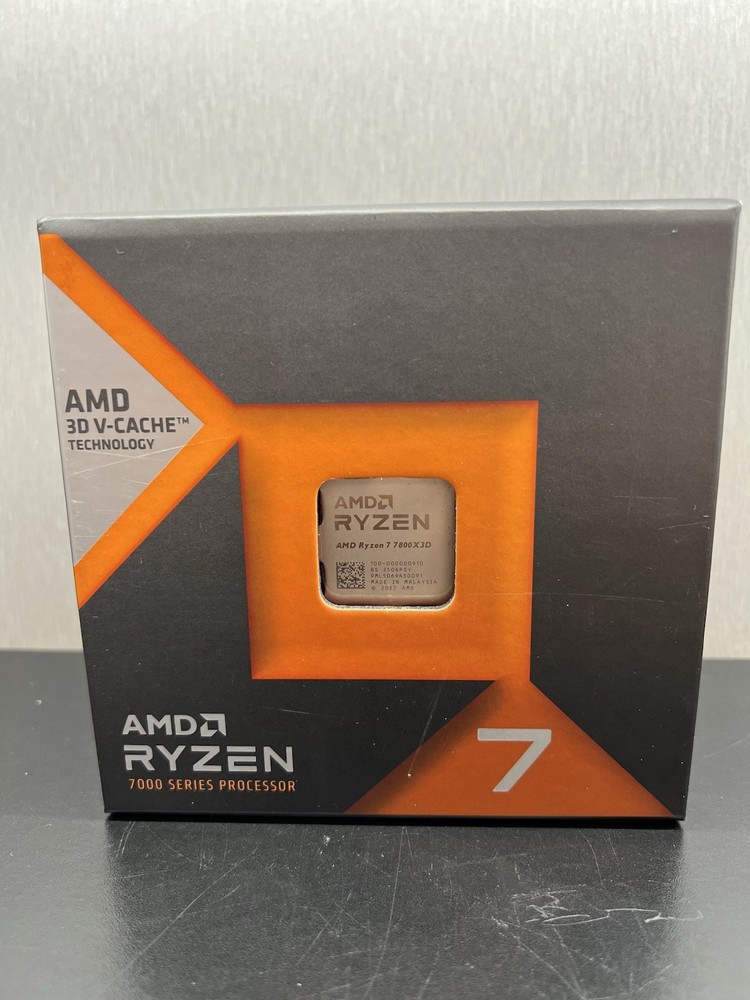 AMD Ryzen 7 7800X3D 8-Core 5.0GHz AM5 Desktop Processor - 100-100000910WOF Boxed