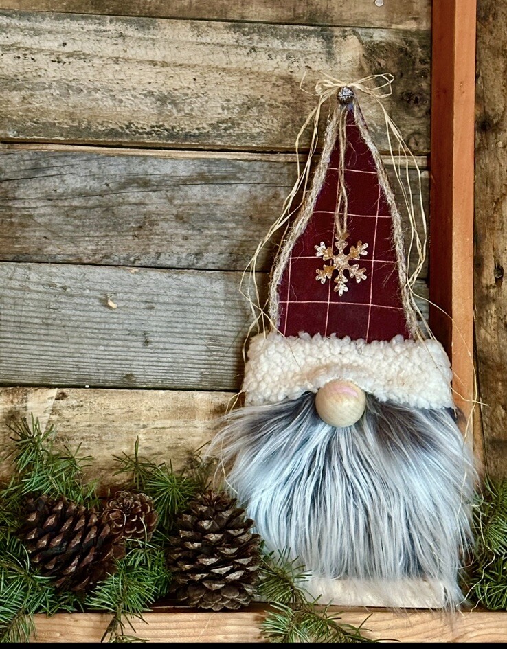 Christmas Santa Snowflake Gnome Decor