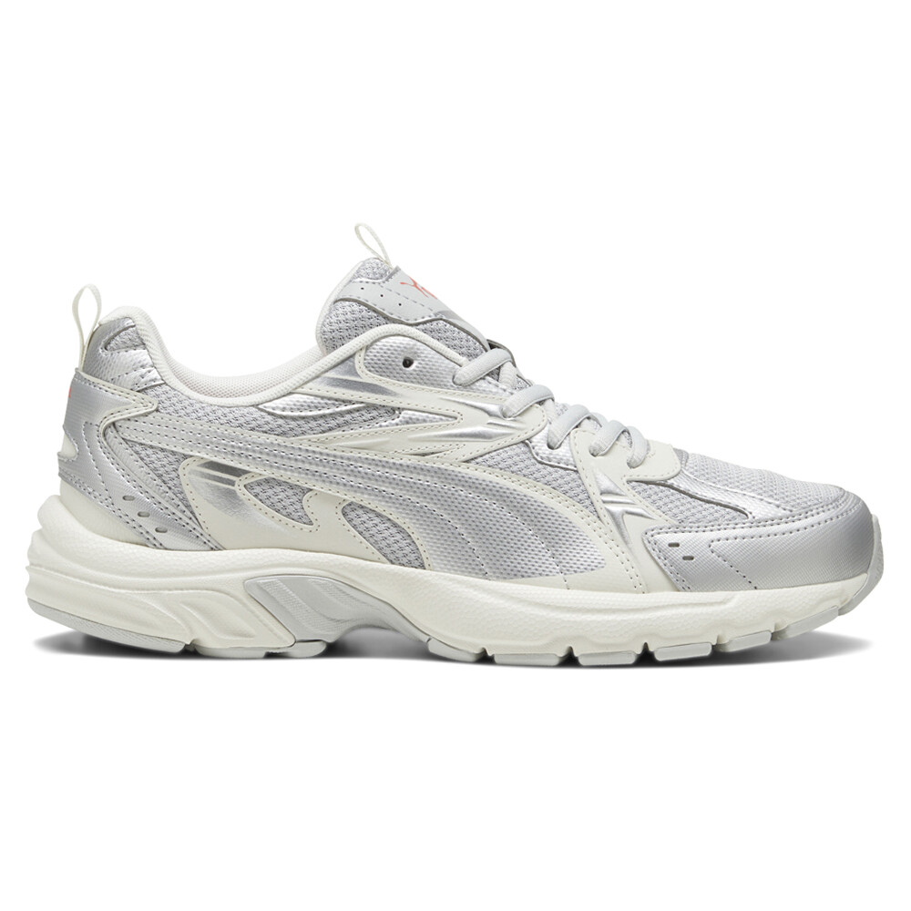 Puma Milenio Tech Lace Up  Mens Grey Sneakers Casual Shoes 39232206