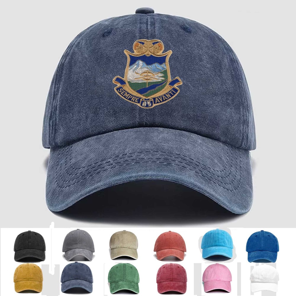 Custom Embroidered Hat 85th Infantry Regiment, Veteran Cap, Trucker Hat, Gift