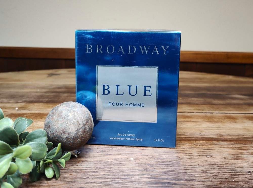 Daily Fragrance for Men Woodsy EDP 100ml 3.4oz Broadway Blue by Secret Plus