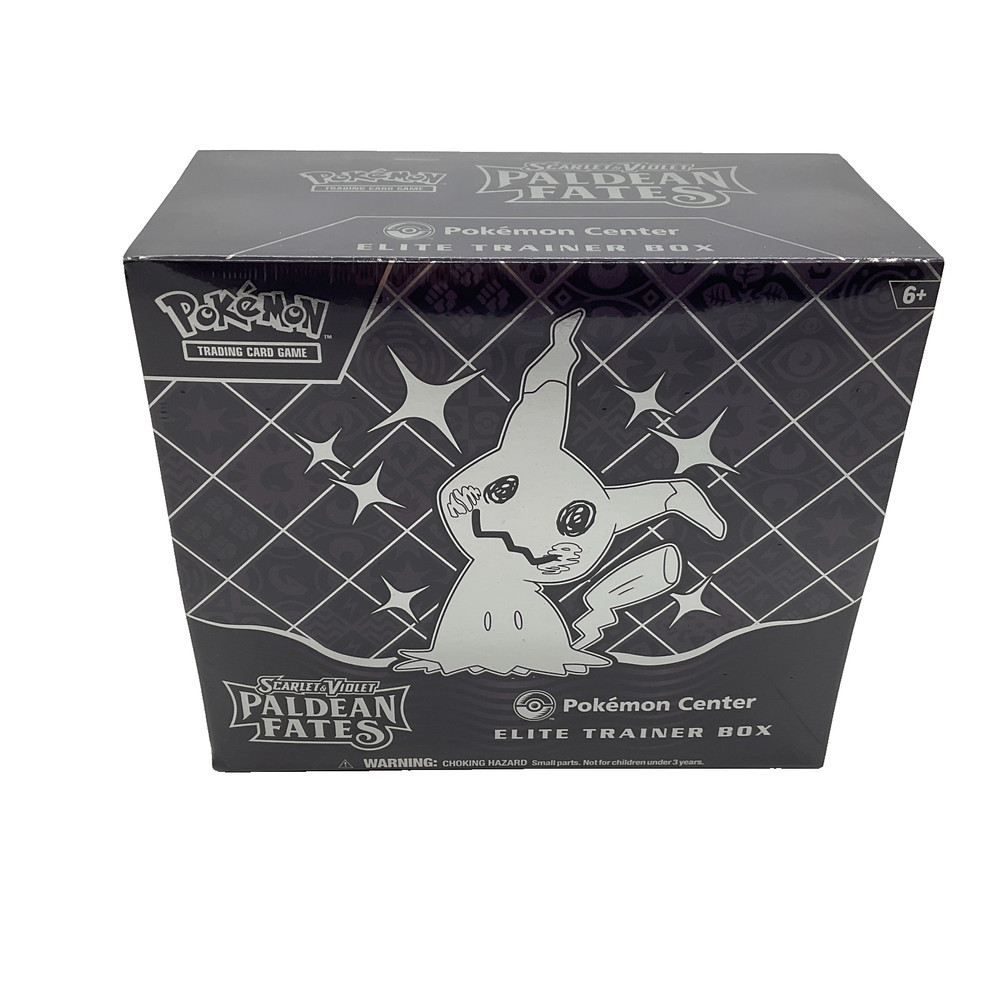 Pokemon Center Paldean Fates PC Elite Trainer Box SEALED PC ETBPROBSTEIN is actively accepting consignments !!