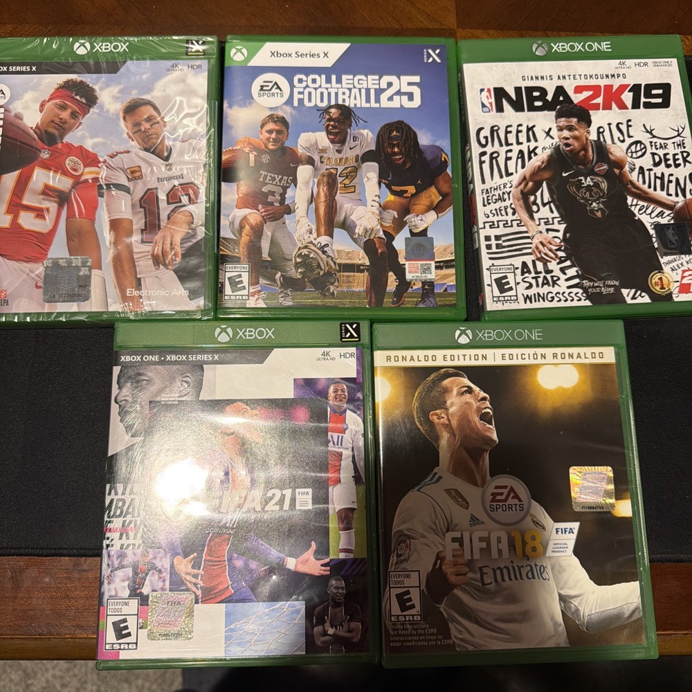 Lot Of Five Xbox One Games