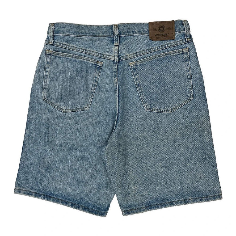 Wrangler Denim Shorts - 33W 9L Blue Cotton