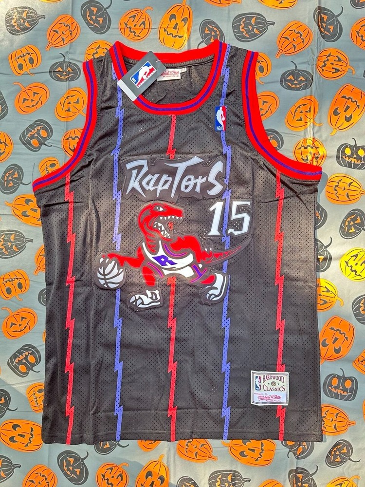 Mitchell & Ness Vince Carter #15 Toronto Raptors Embroidered Jersey
