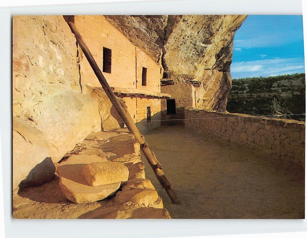 Postcard Balcony House Mesa Verde National Park Colorado USA