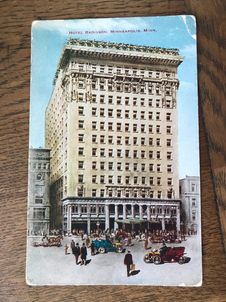 Hotel Radisson Minneapolis Minnesota Postcard