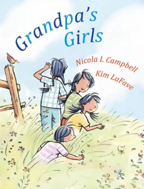 Heartwarming Hardcover Grandpa's Girls by Nicola Campbell