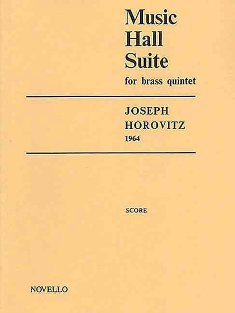 Music Hall Suite for Brass Quintet by Joseph Horovitz (English) Paperback Book