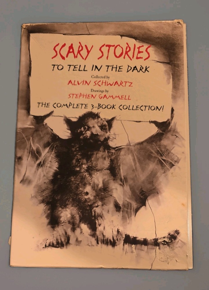 Scary Stories to Tell in the Dark  Book Set 1 2 3 By Alvin Schwartz