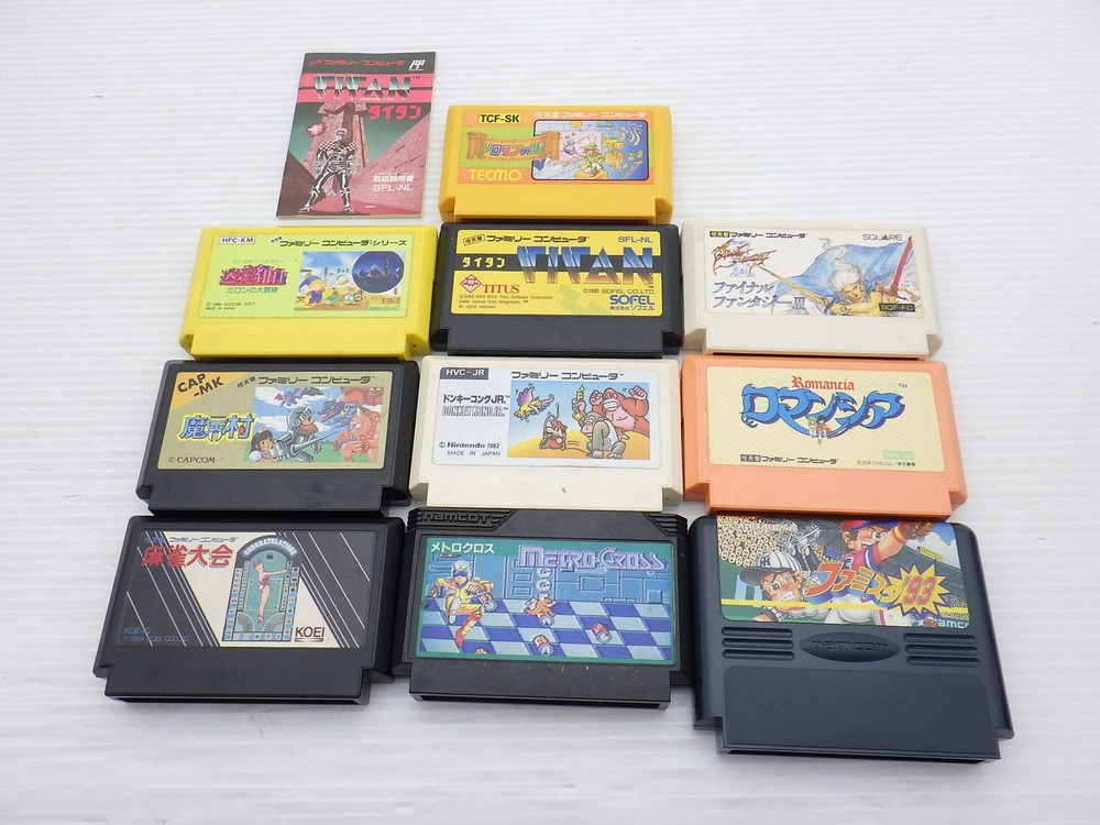 Nintendo Famicom/NES Game Lot Famicom/NES JP GAME. 9000025525398