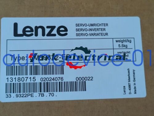 EVS9322-EP NEW LENZE EVS9322EP SERVO INVERTER DHL/FedEx