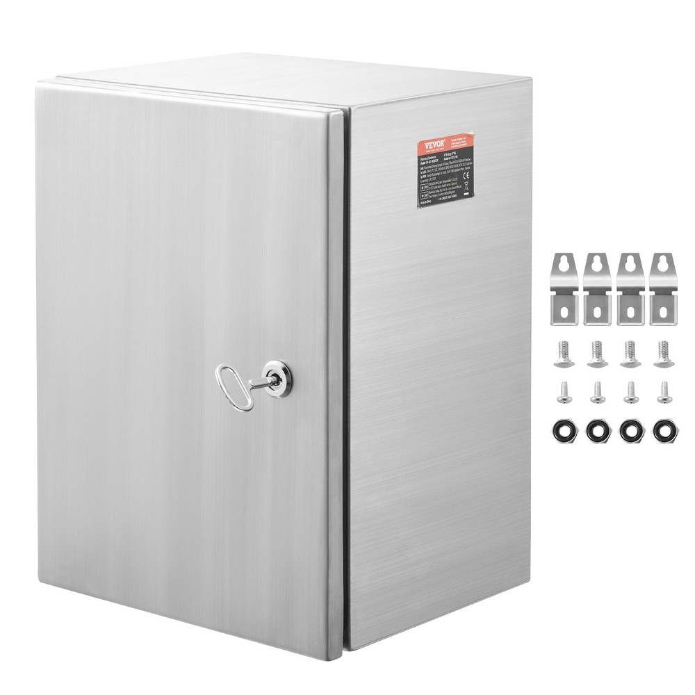 24x20x8 Stainless Steel IP66 Waterproof Electrical Enclosure Wall Mount Box