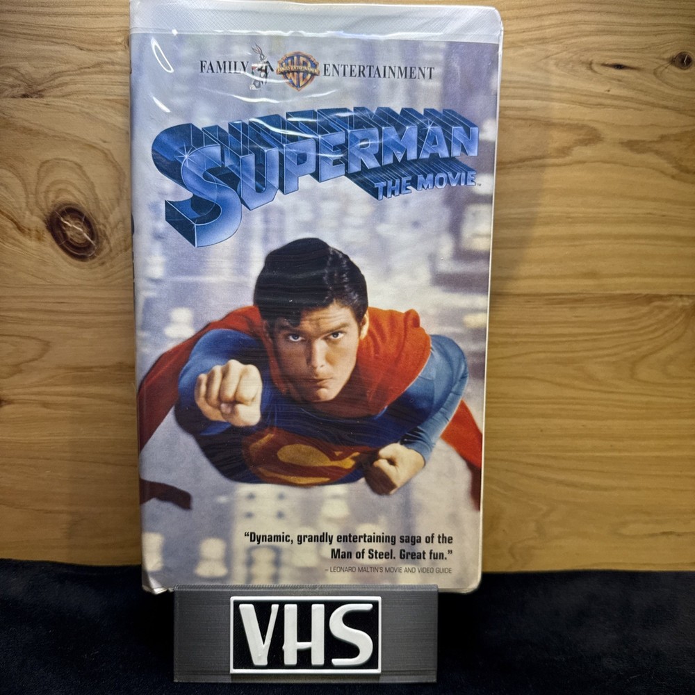 Superman: The Movie (VHS, 2003) * Buy 2 Get 1 Free - Bundle Shipping Discount